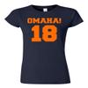 City Shirts Junior Omaha! Manning Denver T-Shirt Tee (Large, Navy) view 1