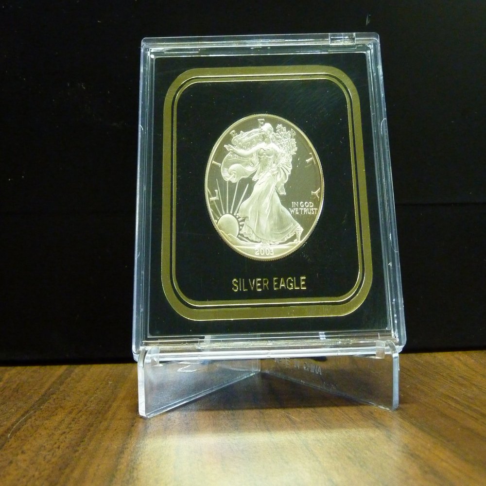 Silver Eagle Display Case