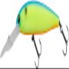 IMAKATSU Pom Suspended Lure #36 Blue Back Chart view 1