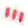 Cosmo Darts Fit Flight (Air) 3 Pack Slim Dart Flight (Red) view 2