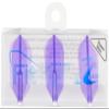 Cosmo Darts Fit Flight (Air) 3 Pack Slim Dart Flight (Purple) view 2