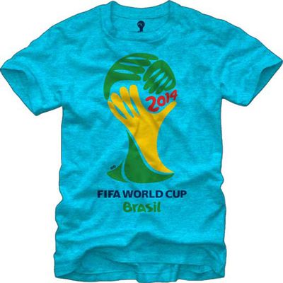 2014 FIFA World Cup Brasil Soccer - T-Shirt (XX-Large)