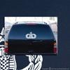 Air Traffic Control Badge Senior Vinyl Decal Large view 2