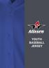 Alleson Athletic Boys' Full Button Baseball Jersey, Royal, Large view 3