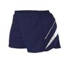 Alleson Athletic Women's Loose Fit Track Shorts, Navy/White, X-Small view 1