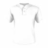 Alleson Athletic 52MTHJY - Two Button Mesh Base - S - WH/WH view 1