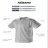 Alleson Athletic Boys' Full Button Baseball Jersey, Grey, Large view 2