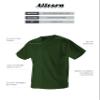 Alleson Athletic Boys' Full Button Baseball Jersey, Dark Green, Medium view 2