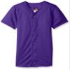 Alleson Athletic Men's Baseball Jersey, Purple, X-Large view 1