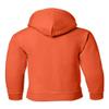 Gildan Heavy Blend Youth Hooded Sweatshirt, Orange, Small view 3