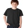 Gildan DryBlend 50/50 Youth T-Shirt, Black, Small view 2