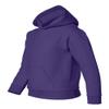 Gildan Heavy Blend Youth Hooded Sweatshirt, Purple, Medium view 2