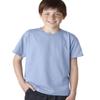 Gildan DryBlend 50/50 Youth T-Shirt, Light Blue, Medium view 2
