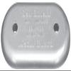 Bolt on Anodes SSM-404-ALU Aluminum view 1