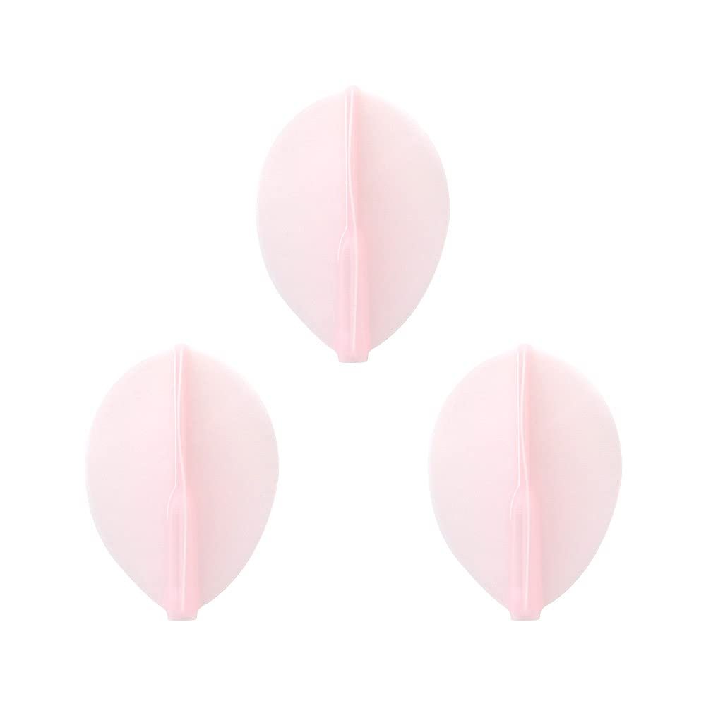 NineDartOut.us Cosmo Darts Fit Flight (Air) 3 Pack Pear Dart Flight (Pink)
