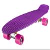 Ridge Skateboards Children Kids Big Brother Large Retro Cruiser-Purple/Pink Wheels, 27 Inch view 1