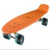 Ridge Skateboards Unisex's Big Brother Large Retro Cruiser, Orange/Clear Blue, 27 Inch view 1
