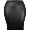 Forever Womens Wetlook Faux Leather Bodycon/Flared Skirts (14/16, Pencil Skirts) view 1