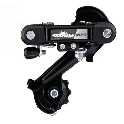 x Sunrace - Drailleur Arrire Vtt Index 6/7/8 Vitesses Fixation Directe Sur Cadre - Gris