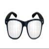 Plastic Diffraction Glasses - Diffraction - Black - Rave Accessories view 1