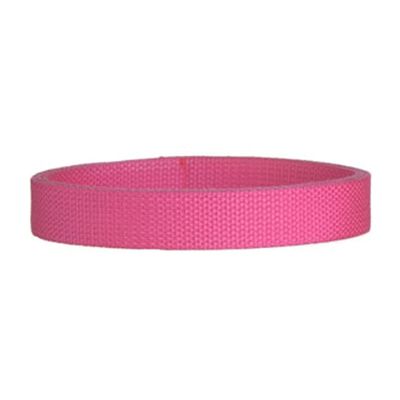 1 Yard Cotton Webbing - 1" Medium Heavy Weight Webbing- Hot Pink