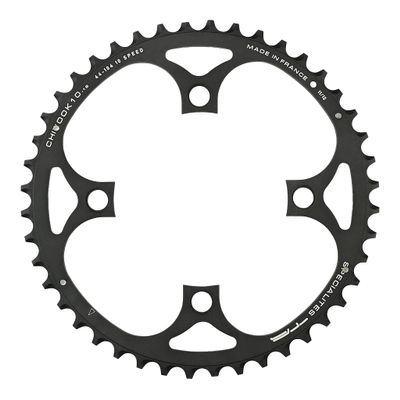 Spcialits TA Unisex's Chinook 104/64pcd 4 Arm 10/11 Speed Chainring, Black, 44T Outer (18mm)