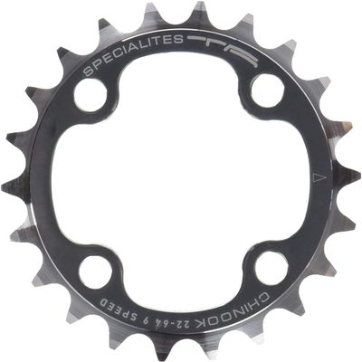 ATAT-1 Spcialits TA Chinook 4 Arm 64pcd Inner 8/9 Speed Chainring, Silver, 22T