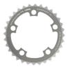 Spcialits TA Compact 94pcd 5 Arm 9 Speed Chainring, Silver, Outer 42T view 1