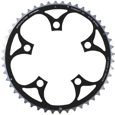 Spcialits TA Unisex's Compact 94pcd 5 Arm 9 Speed Chainring, Silver, Outer 44T
