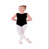 EUROTARD Girls Tank Leotard with Cotton 1089 (Black,X-Small) view 1