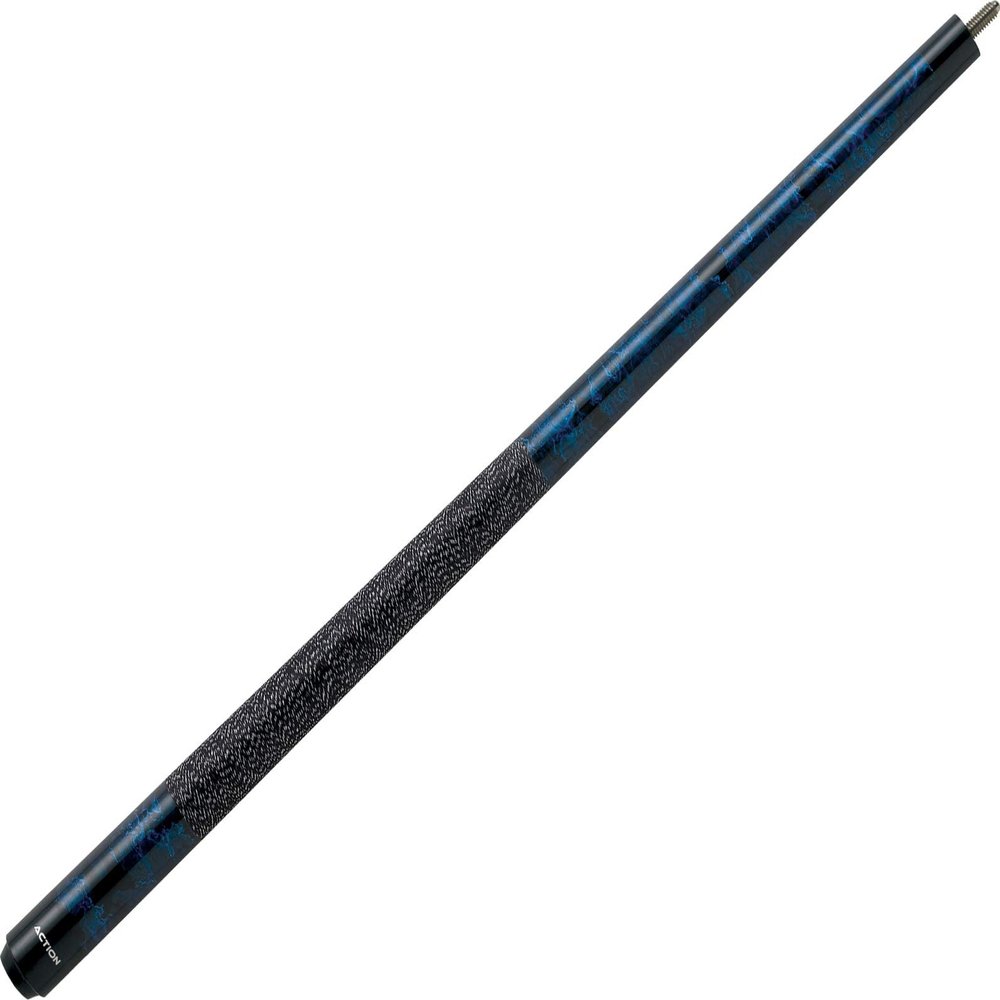 Action Kids JR11 Blue Marble w/Wrap 48' Junior Pool/Billiard Cue Stick
