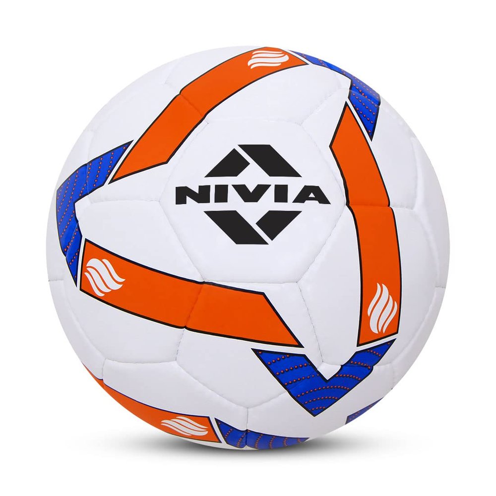 Nivia Shining Star Football, Size 5 (White)