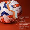 Nivia Shining Star Football, Size 5 (White) view 4