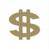 Perforated Dollar Sign Tanning Stickers, Roll of 1000 view 2