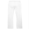 Joe's USA Adult Soft and Cozy Classic Style Open Bottom Sweatpants in 8 Colors | White, Medium view 2