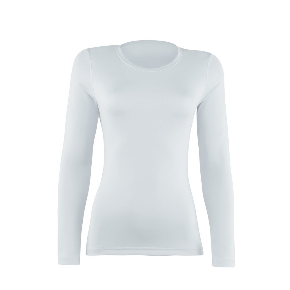 Rhino Womens/Ladies Sports Baselayer Long Sleeve (14 US) (White)