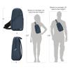 Travelon Anti-Theft Classic Sling Bag view 4