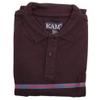 Kam Poly Cotton Soft Fabric Plain Basic Polo Shirt in 8 Colors, Size 2XL to 8XL Black view 1
