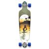 New Graphics Drop Through Complete Longboard Professional Speed Skateboard (Surfer) view 1