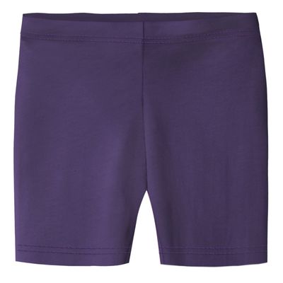 City Threads Made in USA Big Girls Underwear Bike Under Shorts Biker in All Cotton Perfect for SPD and Sensitive Skin Sports Dance School Uniform, Purple 12