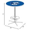 Holland Bar Stool Co. L216-42" Chrome Creighton Pub Table view 2