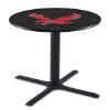 Holland Bar Stool Co. L211-36" Black Wrinkle Eastern Washington Pub Table view 1
