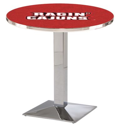 Holland Bar Stool Co. L217-36" Chrome Louisiana-Lafayette Pub Table