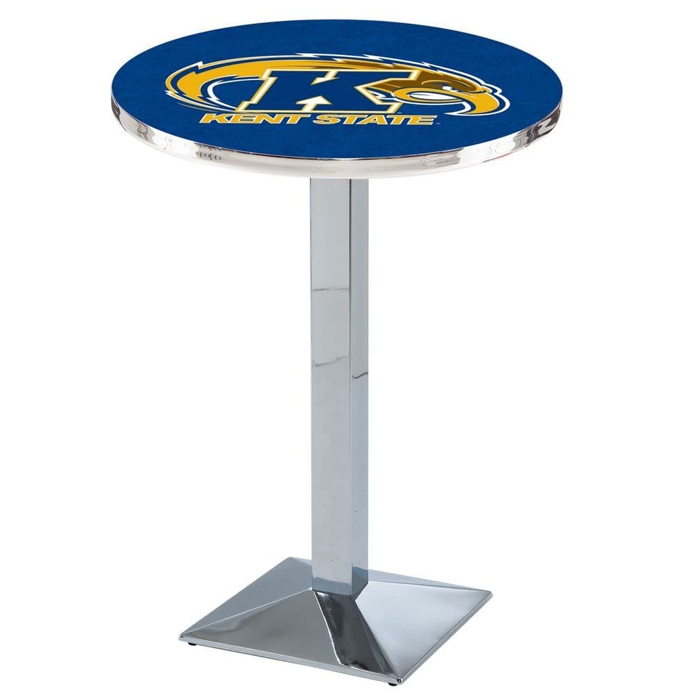 Holland Bar Stool Co. L217-42" Chrome Kent State Pub Table