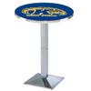 Holland Bar Stool Co. L217-42" Chrome Kent State Pub Table view 1