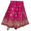 Womens Rayon Skirt Designer Spring Summer India Clothing (Magenta) view 1