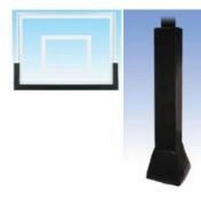 First Team Basketball Padding Package with 72in Backboard Pad and Pole and Gusset Padding for 6in x 8in Crank Adjust Poles Color: Forest Green