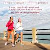 Running Buddy Mini Magnetic Belt Bag - Magnetic Quick-Attach Workout Belt - Water-Resistant Waist Bag - 3.75 x 4 in, Black view 4