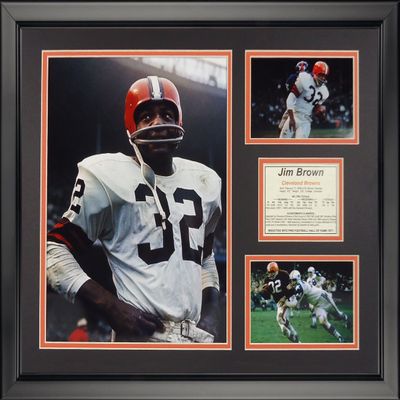 Legends Never Die Cleveland Browns - Jim Brown Framed Photo Collage, 16" x 20", (19916U)