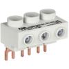 879143 Abb S1-m1-25 3phase Power Feed Block Flat Ms116/132 Incoming Terminal for 3-phase Busbar System. 600v Rated. For Use with Ms116 & Ms132 Series Manual Motor Protectors. view 1